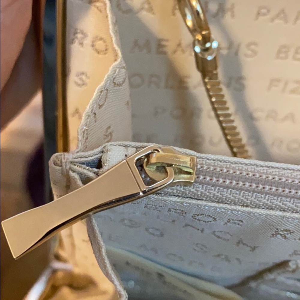 Kate Spade ♠️ lime green & gold clutch or purse - Picture 6 of 11